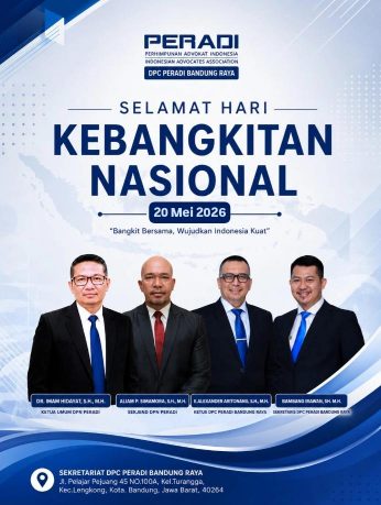 E. ARITONANG ALEXANDER, S.H., M.H. (KETUA DPC PERADI BANDUNG RAYA): RELEVANSI HARI KEBANGKITAN NASIONAL SEBAGAI LANDASAN STRATEGIS PEMBANGUNAN BANGSA